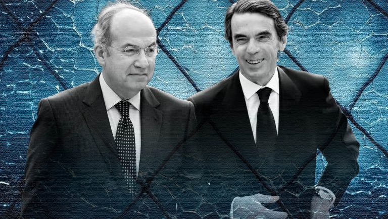 ¿Felipe Calderón dando clases de seguridad desde España? ¡Vaya estafador!