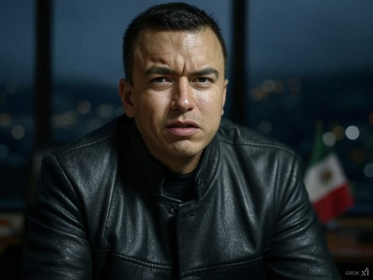 Noboa, el narcojunior que presidía Ecuador