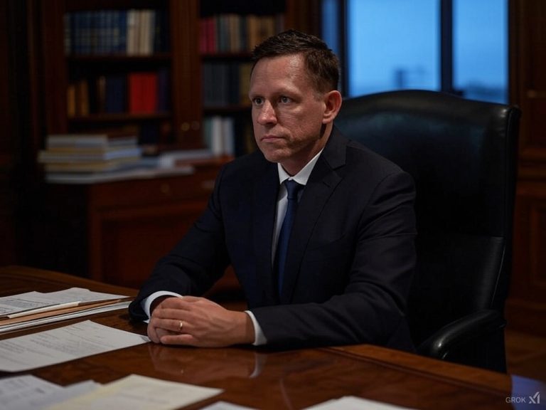 La Tecno Monarquía del titiritero Peter Thiel